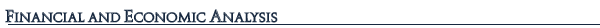 Financial and Economic Analysis